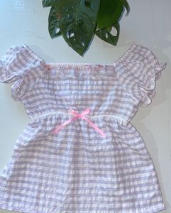 ✨ Fairycore Gingham Top💜✨🌸