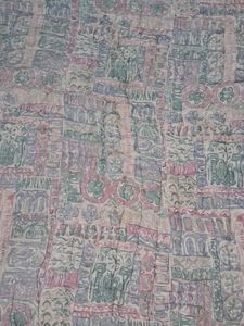 Vintage Patterned Throw Blanket Gadda
