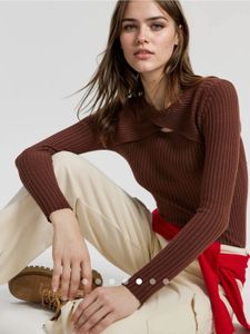 Chic Cutout Knit Top