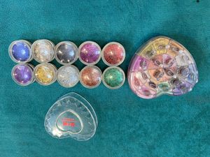 Combo Of Shimmer Eyeshadow With 12 Glitters🤩🤩