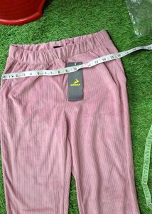 Pink Corduroy Lounge Pants