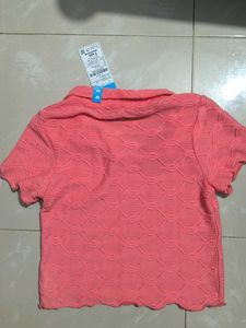Zucido Polo Crop Top - Size M