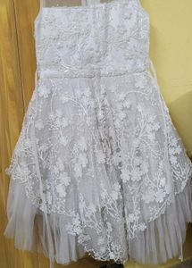 Elegant Floral Girls Dress