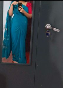 Blue 💙 Saree