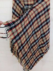 Plaid Blanket Scarf