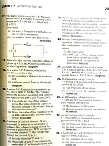 Cbse Chapterwise Class 12 Physics