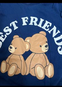 Babyhug Teddy Bear Graphic Tee