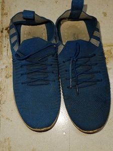 Blue Casual Shoes
