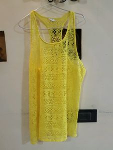 Beautiful Yellow Transparent Singlet..