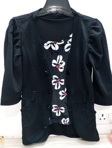 Stylish and Beautiful Black Coloured Top