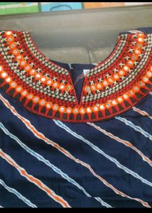 Unique Rajasthaani Short Kurti