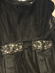 Velvet Cute Knee Length Frock