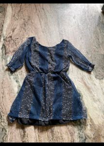 Blue Playsuit