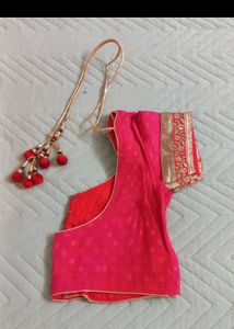 Red Saree With Blouse