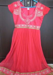 Reviving Royality :The Classic Peach Anarkali