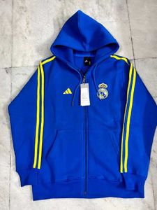 ADIDAS REAL MADRID BLUE ZIPPER HOODIE M (40)