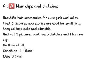 Beautiful Hair Chips &amp; Clutches