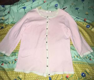Cute Pink Cardigan Sweater