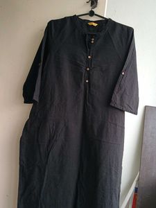 Elegant Black Kurta