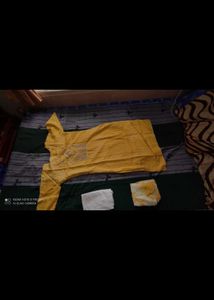 Yellow Kurta set Yok part embroidery