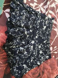 Floral Print Skirt