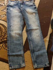 Beautiful Skinny Damaged Jeans By Dnmx