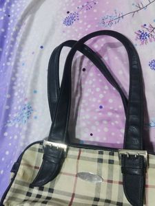 Checked Purse