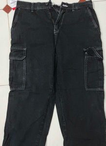 Black Cargo Pants