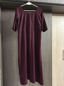 Elegant Maroon gown