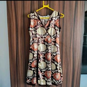 Satin Globus Y2K Pleated Floral Mini Dress ❤️