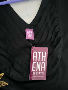 Athena Women black Fit &amp; Flare Dress