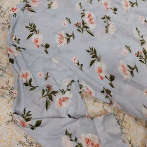 💙 Floral Long Kurta 💙