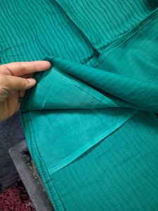 Green Printed Kurta Set