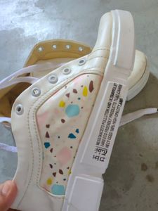 Off White Colour Shoes