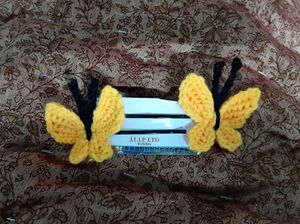 Crochet Hair Pins - Set of 2