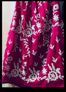 Pink Skirt And Top....Set .