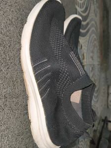 Black Slip-on Sneakers