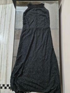 Black Net Dress