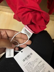 Red Cat Graphic Long Sleeve Tee