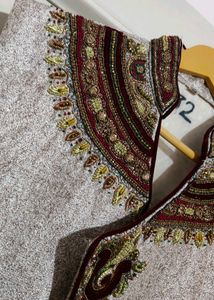 Sherwani With Removable Koti