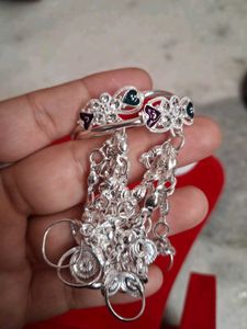 Beautiful New Born Babies Silver Bracelet
