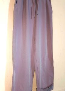 Size 30 To 32 Inches Lavender Cropped Pants