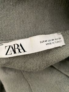 ZARA Oversized Button-Down Shirt Dress
