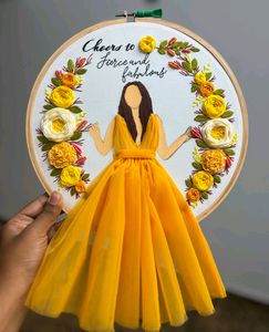 Birthday Hoop Art