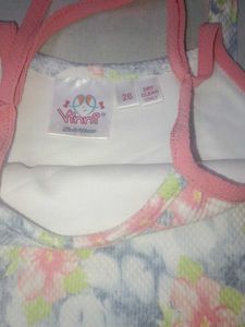 Cute Floral Girls Dress