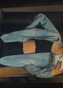 Blue Shaded Denim Tich-button Shirt 👕🩵💙