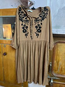 Boho Embroidered Dress