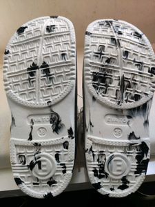 Sporty White Clogs