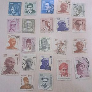 21 Indian Personalities Stamps