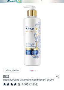 Dove Beautiful Curls Range